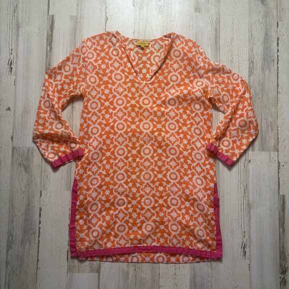 Roberta Roller Rabbit Tops - ROBERTA ROLLER RABBIT Tunic Blouse Size Small